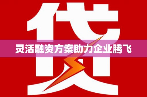 崁顶灵活融资方案助力企业腾飞