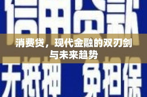 特克斯消费贷，现代金融的双刃剑与未来趋势