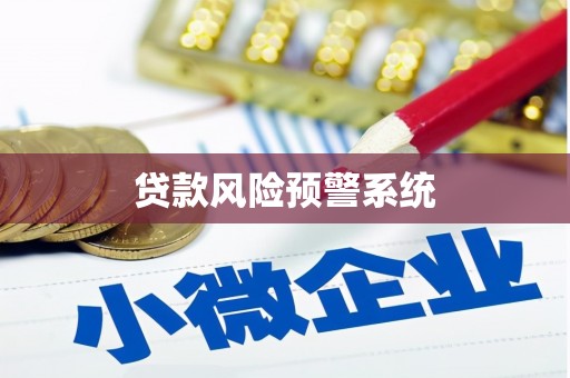 冕宁贷款风险预警系统