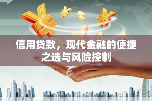 广汉信用贷款，现代金融的便捷之选与风险控制
