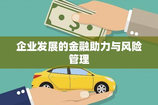 湘西企业发展的金融助力与风险管理