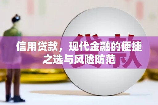 婺城信用贷款，现代金融的便捷之选与风险防范