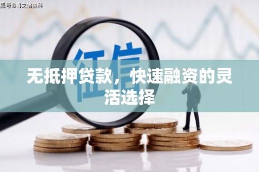 昌都无抵押贷款，快速融资的灵活选择