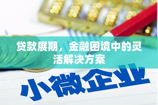 隆昌贷款展期，金融困境中的灵活解决方案
