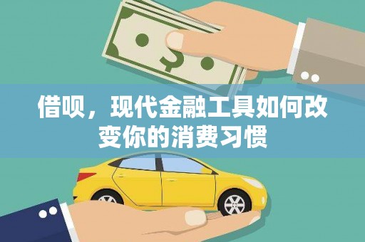 任城借呗，现代金融工具如何改变你的消费习惯