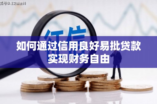 虎尾如何通过信用良好易批贷款实现财务自由