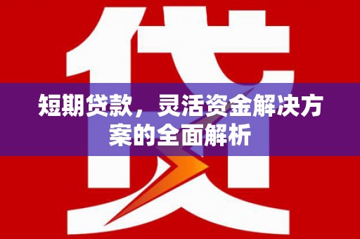 周宁短期贷款，灵活资金解决方案的全面解析