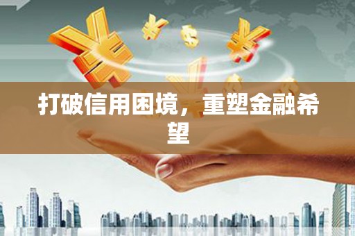 定结打破信用困境，重塑金融希望