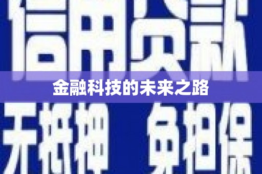滴道金融科技的未来之路